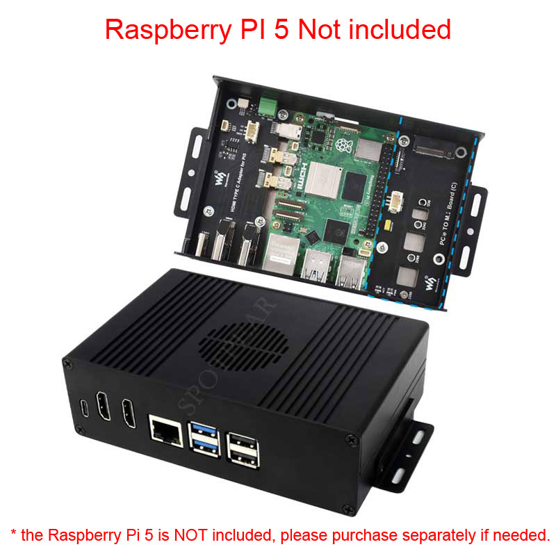 Raspberry Pi 5 Box Case Kit-C  – Argon One V3 M.2 Nvme Case recenzja i cena