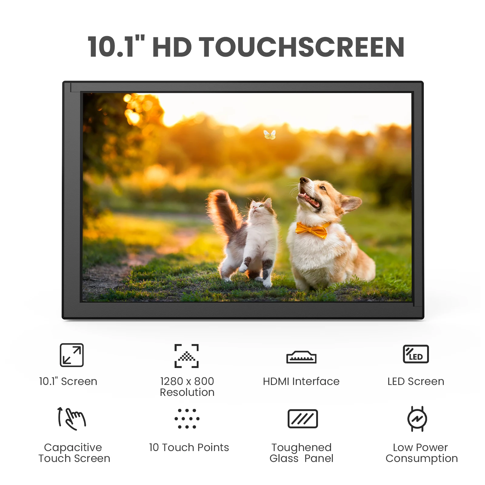 HDR 1280x800 IPS pojemnościowy – Raspberry Pi 10.1 Inch Capacitive Touch Screen Ips recenzja i cena