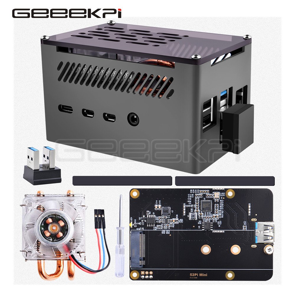 GeeekPi Aluminiowa obudowa z c – Argon One V3 M.2 Nvme Case recenzja i cena