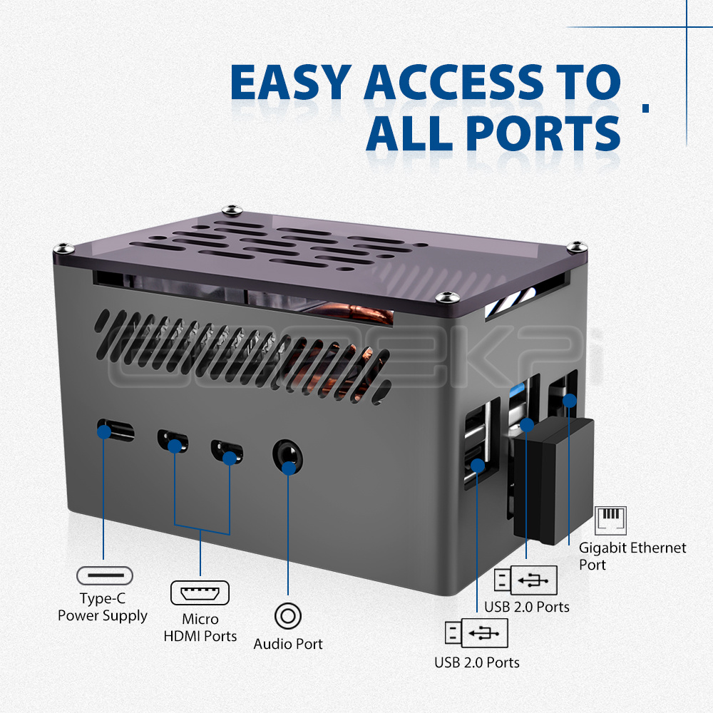 GeeekPi Aluminiowa obudowa z c – Argon One V3 M.2 Nvme Case recenzja i cena