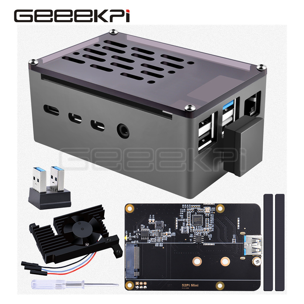 GeeekPi Aluminum Brick Case Bl – Argon One V3 M.2 Nvme Case recenzja i cena