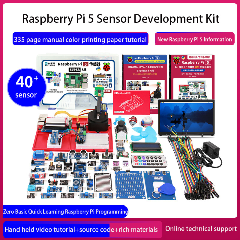 Zestaw rozwojowy z 5-czujnikam – Raspberry Pi 5 8Gb Board recenzja i cena